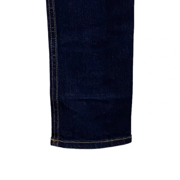 Rag and Bone High Rise Skinny Jean Dark Blue Wash Stretch 25 - Picture 9 of 16